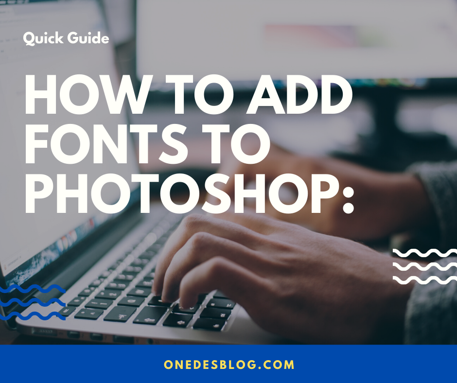 How to add fonts to photoshop cs6